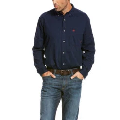 Ariat Flame Resistant Solid Work Shirt - 10018816