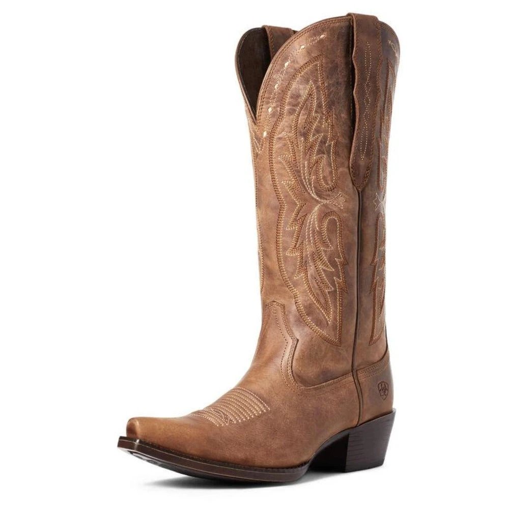 Ladies Ariat Heritage X Toe Elastic Calf Western Boot 10036047 3 Ladies Ariat Heritage X Toe Elastic Calf Western Boot 10036047