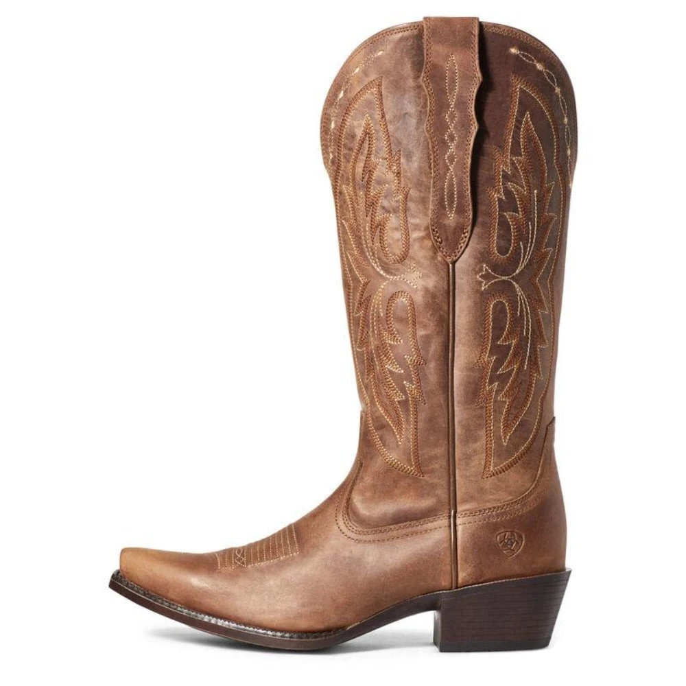Ladies Ariat Heritage X Toe Elastic Calf Western Boot 10036047 4 Ladies Ariat Heritage X Toe Elastic Calf Western Boot 10036047 - Image 2
