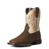 Ariat Youth Storm Western Boot 10038444 10038452 -Western Cowboy Equipment 10038452 3 4 front