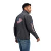 Ariat Logo 2.0 Patriot Softshell Water Resistant Jacket 10041439 2 Ariat Logo 2.0 Patriot Softshell Water Resistant Jacket 10041439 -Western Cowboy Equipment 10041439 back