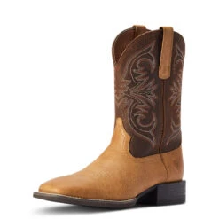 Men's Ariat Sport Pardner Western Boot 10042392 -Western Cowboy Equipment 10042392 3 4 front 1