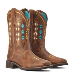 Ladies Ariat Delilah Deco Western Boot 10042419 -Western Cowboy Equipment 10042419 pair 1