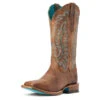 Ariat Ladies Frontier Tilly Western Boot 10042423 -Western Cowboy Equipment 10042423 3 4 front