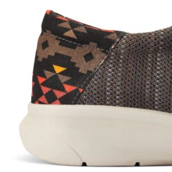 Men's Ariat Hilo Stretch Lace Heathered Brown 10042507 -Western Cowboy Equipment 10042507 01 1