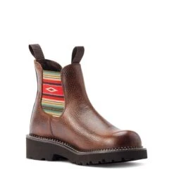 Ladies Ariat Fatbaby Twin Gore Western Boot Copper Kettle 10044407 -Western Cowboy Equipment 10044407 medial 1