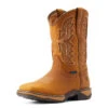 Ladies Ariat Anthem VetTEK Waterproof Western Boot Toasted Wheat 1044440 1 Ladies Ariat Anthem VetTEK Waterproof Western Boot Toasted Wheat 1044440 -Western Cowboy Equipment 10044440 3 4 front 1