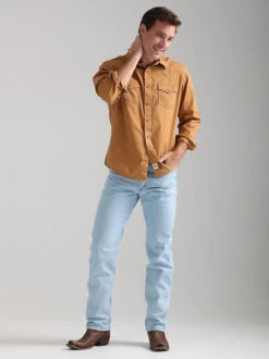 WRANGLER® COWBOY CUT® ORIGINAL FIT MENS JEAN IN BLEACH-13MWZGH