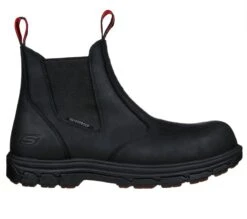 Men's Skechers Vicksburg-Sorrin Safety Toe Work Boots Black 200164 -Western Cowboy Equipment 200164 BLK E 1