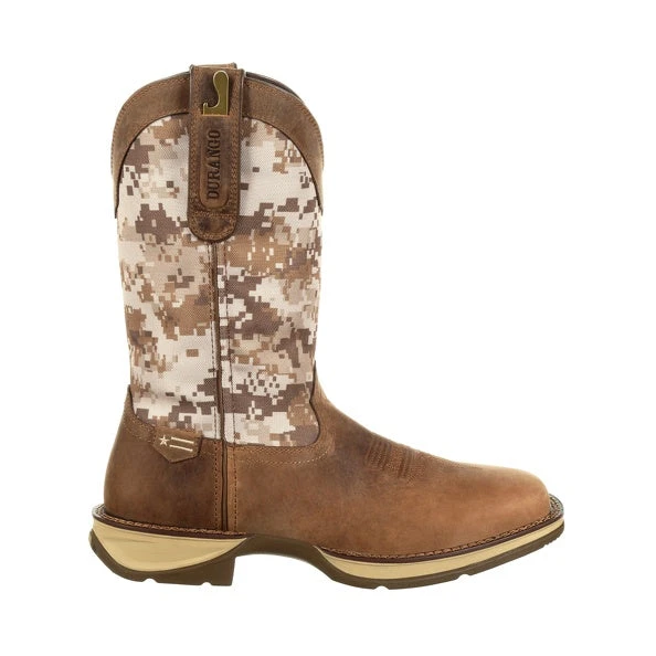 Durango Desert Camo Pull-on Western Boot DDB0166 9 Durango Desert Camo Pull-on Western Boot DDB0166 - Image 7