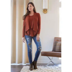 Coco Carmen OMG Skinny Jeans W/Lepord Patchwork 2139001 -Western Cowboy Equipment 2139001a 1