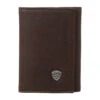 Ariat Ariat Shield Tri-Fold Wallet Dark Copper A35122283