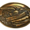 Nocona Men's Copper Eagle Flag Buckle -Western Cowboy Equipment 37024a