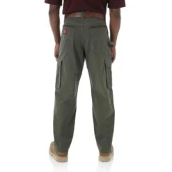 Wrangler Riggs Workwear Mens Loden 100% Cotton Ranger Pant Jeans -Western Cowboy Equipment 3W060LD hr 3 large b2d72468 0227 4ba8 96e8 fae2bf993047