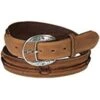 JUSTIN MENS BARK FENCED IN BELT -Western Cowboy Equipment 410H4j1t3LL. AC UL260 SR200 260
