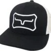 Kimes Ranch Men's Boneyard Trucker Adjustable Snapback Mid-Profile Logo Cap Bone Yard - Black -Western Cowboy Equipment 516AhCW0duS. AC UL1000 1