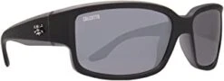 Calcutta Blackjack Original Series Matte Black Smoke Backspray/SilverMirror Lens 2405-0358