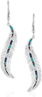 Montana Silversmiths Western Lifestyle Feather Earrings