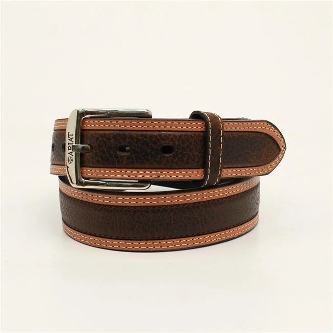 Ariat Oiled Diesel Brown Belt A10004305 3 Ariat Oiled Diesel Brown Belt A10004305