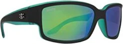 Calcutta Blackjack Original Series Matte Black Green Backspray/GreenMirror Lens 2405-0356