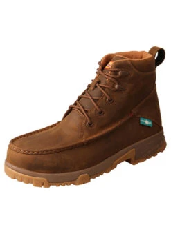 Men's Twisted X 6" Nano Toe Work Boot With CellStretch Waterproof MXCNW01