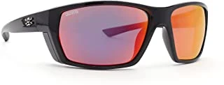 Calcutta Outdoors Calico Original Series Fishing Sunglasses Shiny Black/red Mirror 3 Calcutta Outdoors Calico Original Series Fishing Sunglasses Shiny Black/red Mirror