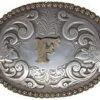 NOCONA OVAL INITIAL BUCKLE F - ACC BUCKLE - 37072-F -Western Cowboy Equipment 61ShnuxGTkL. AC UX679