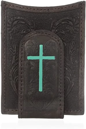 Ariat Men's Painted Cross W/ Tool Money Clip Wallet A3527202 3 Ariat Men's Painted Cross W/ Tool Money Clip Wallet A3527202