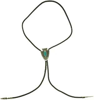 M&F Western Bolo Tie Arrowhead/Turquoise Stone One Size 3 M&F Western Bolo Tie Arrowhead/Turquoise Stone One Size