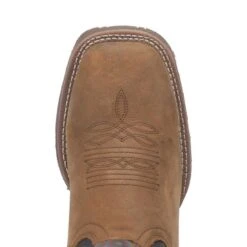 Dan Post Men's Laredo Tan Isaac Square Toe Western Boots 7963 -Western Cowboy Equipment 7963 2 resized 1
