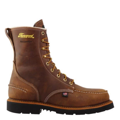 Thorogood Men's 1957 Series 8" Steel Toe Waterproof Moc Toe Work Boot 804-3898 4 Thorogood Men's 1957 Series 8" Steel Toe Waterproof Moc Toe Work Boot 804-3898 - Image 2
