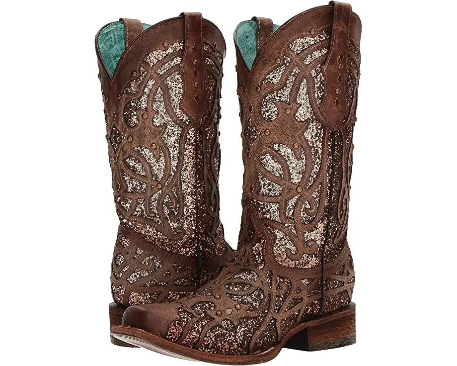 Corral Ladies Marsha Square Toe Boot C3275 3 Corral Ladies Marsha Square Toe Boot C3275
