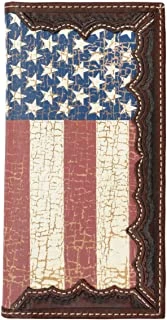 3D Brown Western Rodeo Wallet DW841