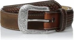 Ariat Men's Straight Basket Belt A1019644