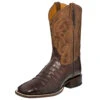 Men's Tony Lama Cafe Pieced Caiman Belly Tail W/Ranch Top Boots TL5251 -Western Cowboy Equipment 87630 DEFAULT l