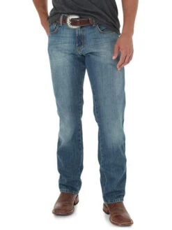 Wranglers Mens Retro Slim Straight Jeans 88MWZRT