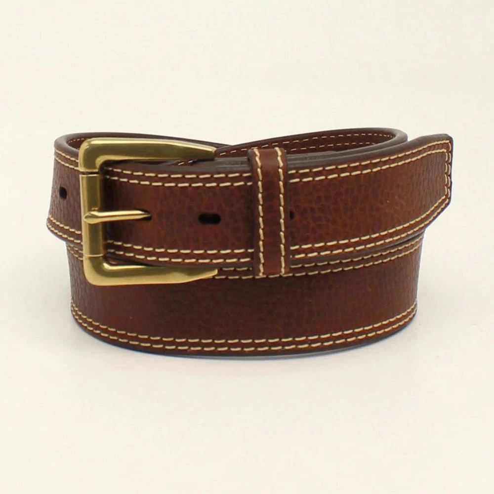 Ariat Men's Concho Double Stitch Belt A1037002 3 Ariat Men's Concho Double Stitch Belt A1037002