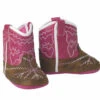 ARIAT LIL STOMPER INFANT PINK BOOTS - A442000302