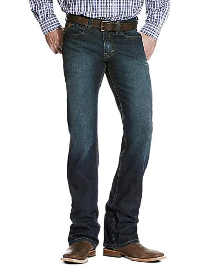 Ariat Mens M7 Rocker Fremont Slim Straight Stretch Jeans 10026041 3 Ariat Mens M7 Rocker Fremont Slim Straight Stretch Jeans 10026041