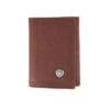 Ariat Men's Tri-Fold Leather Wallet Sunshine Brown A35122281 2 Ariat Men's Tri-Fold Leather Wallet Sunshine Brown A35122281 -Western Cowboy Equipment Ariat A35122281 15