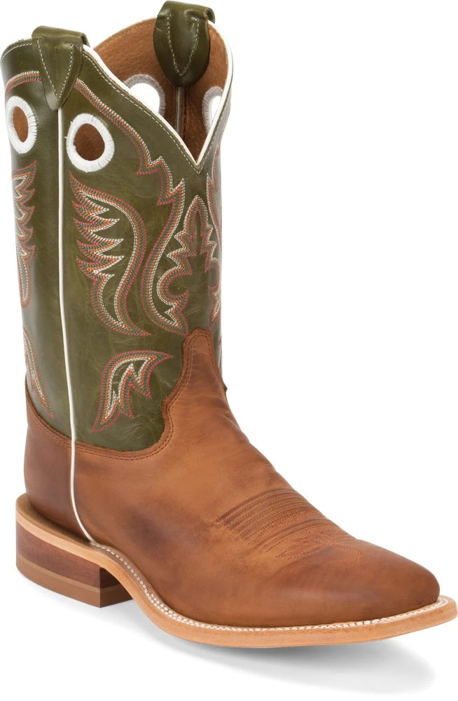 Justin Boots- Austin Cognac Cowhide- BR307 3 Justin Boots- Austin Cognac Cowhide- BR307