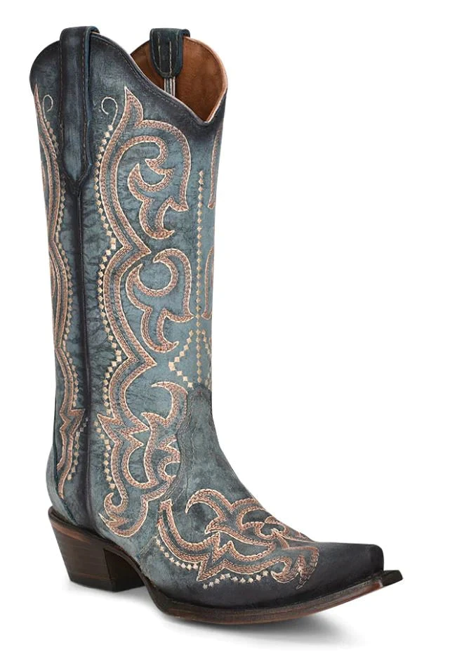 Circle G Ladies Circle G Embroidery & Triad Western Boots L5869 3 Circle G Ladies Circle G Embroidery & Triad Western Boots L5869