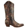 Circle G Ladies Dragonfly Embroidered Western Boots L5001 -Western Cowboy Equipment CircleG L5001 13