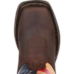 Durango Kids' Flag Western Boot DBT0159 DBT0160 12 Durango Kids' Flag Western Boot DBT0159 DBT0160 -Western Cowboy Equipment DBT0159 6 LARGE e2fd8fd4 0aed 4738 8661 78441f55e4c2