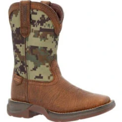Durango Lil' Rebel Kids Digi Camo Western Boot