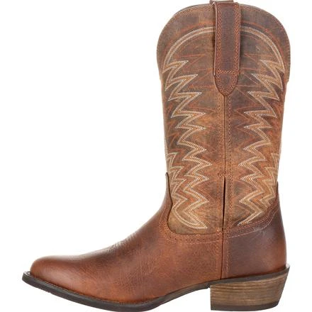 Durango Frontier Distressed Brown R-Toe Western Boot DDB0243 4 Durango Frontier Distressed Brown R-Toe Western Boot DDB0243 - Image 2