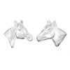 Montana Silversmiths Little Silver Horse Head Earrings