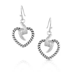 Montana Silversmiths Electric Hearts Earings ER5299