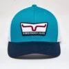 Kimes Ranch Extra Crunchy Trucker Cap- Teal 1 Kimes Ranch Extra Crunchy Trucker Cap- Teal -Western Cowboy Equipment EXTRACRUNCHY teal 1024x1024 2e8e39f8 a8d4 4b99 8f36 3100305f780a