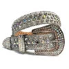 Womens Rhinestone Belt-D140002936 -Western Cowboy Equipment Fashion Luxury Strap Diamond Belt Western Crystal Studded Belt Cowgirl Cowboy Rhinestone Belt For Women Men